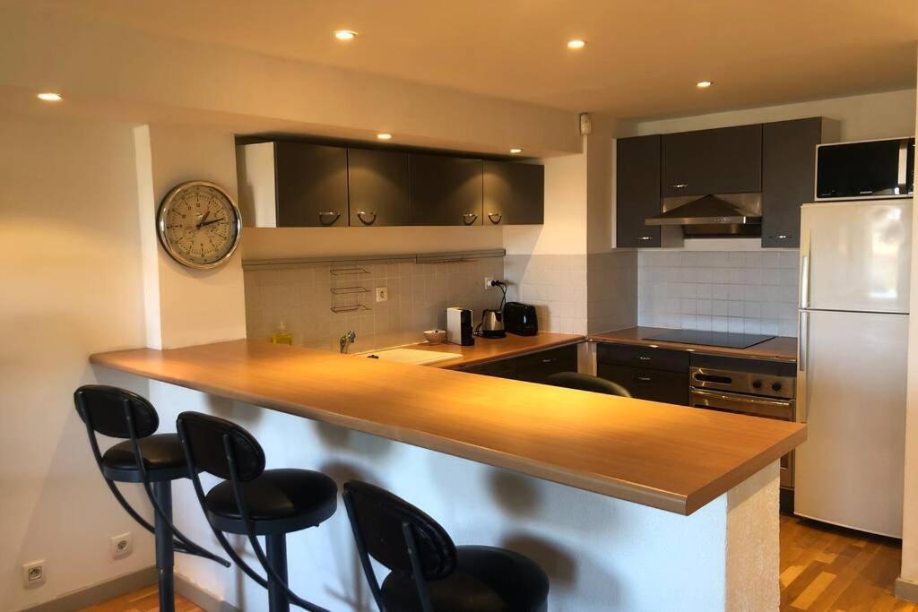 Loft Moderne Vue Vieux Port Terrasse Rooftop Appartement Marseilles Buitenkant foto