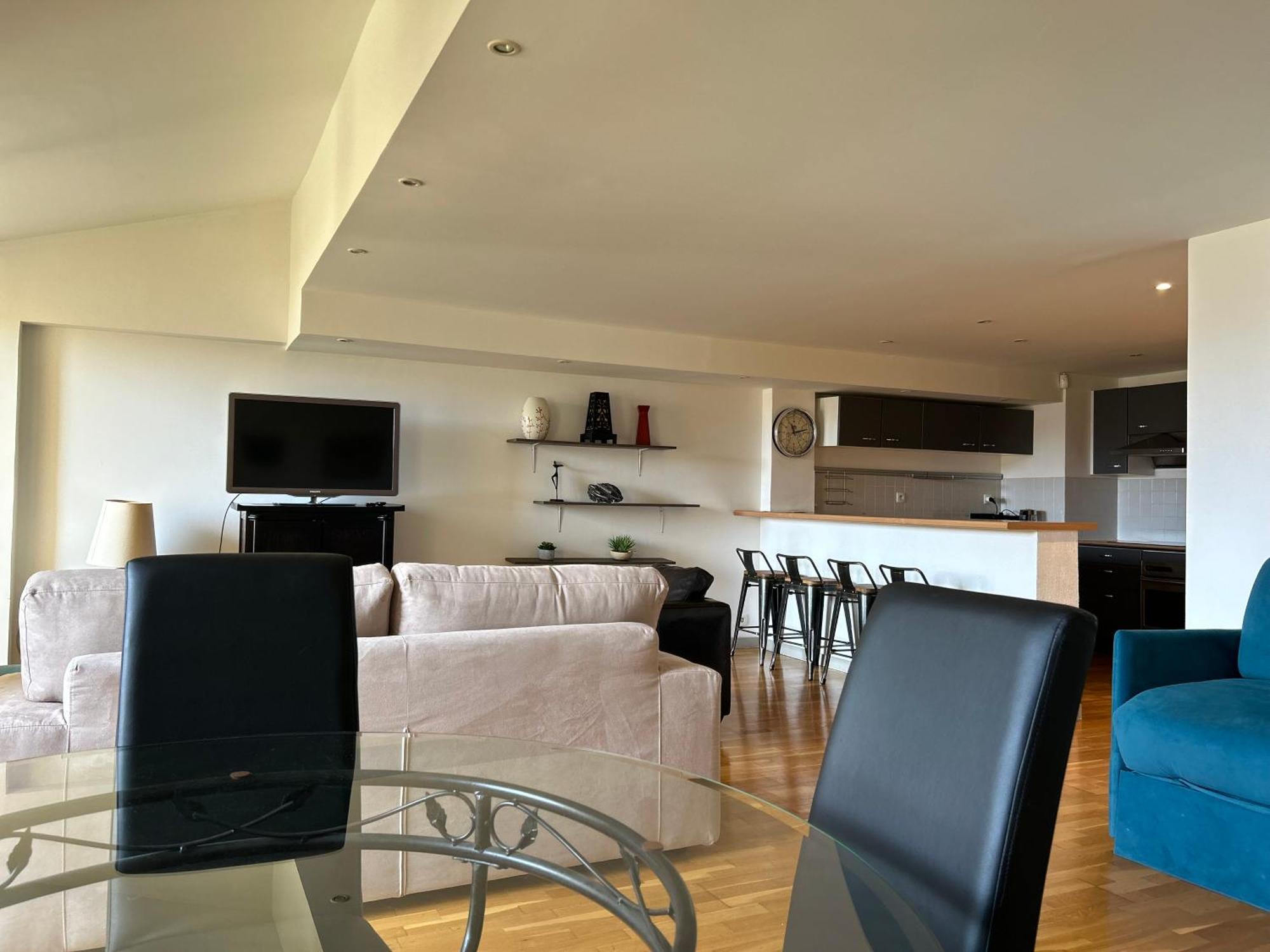 Loft Moderne Vue Vieux Port Terrasse Rooftop Appartement Marseilles Buitenkant foto